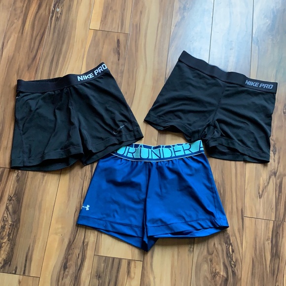 Pants - Set of 3 Workout Shorts